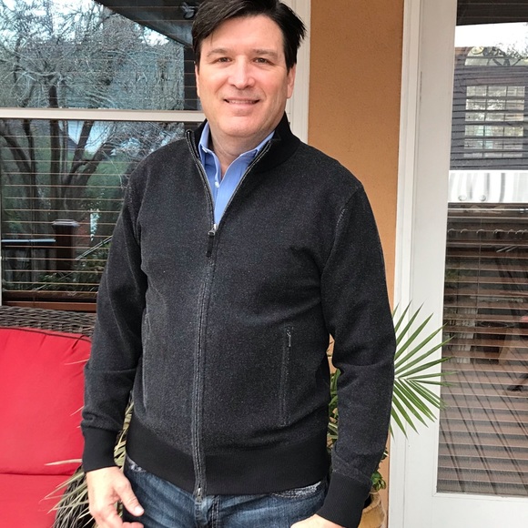 Crosby & Howard Jackets & Coats Crosby Howard Black Sweater Jacket